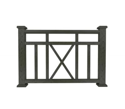 Ограждение из ДПК Р1 черный от производителя Dortmax по цене 11 590 р Ограждение из ДПК Р1 черный от производителя Dortmax по цене 11 590 р