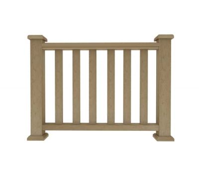 Ограждение из ДПК А1 натуральный от производителя Dortmax по цене 9 870 р Ограждение из ДПК А1 натуральный от производителя Dortmax по цене 9 870 р