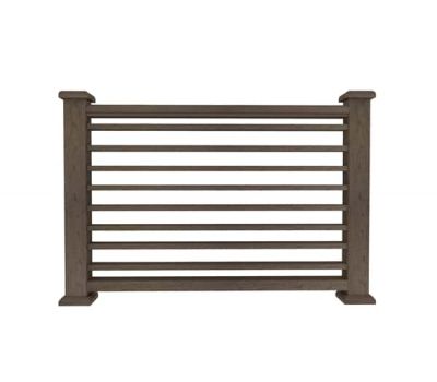 Ограждение из ДПК П1 коричневый от производителя Dortmax по цене 13 500 р Ограждение из ДПК П1 коричневый от производителя Dortmax по цене 13 500 р