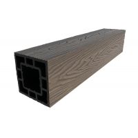 Столб опорный ДПК 125×125 Венге Столб опорный ДПК 125×125 Венге