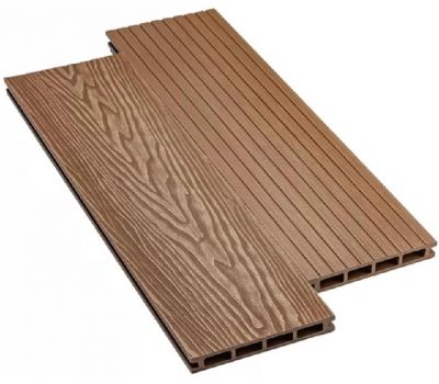 Террасная доска ДПК Praktik New - Орех от производителя Deckart (Россия) по цене 580 р Террасная доска ДПК Praktik New - Орех от производителя Deckart (Россия) по цене 580 р