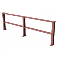 Декоративные ограждения ДПК " Ковбойская изгородь", Мербау, шлифованное Декоративные ограждения ДПК " Ковбойская изгородь", Мербау, шлифованное