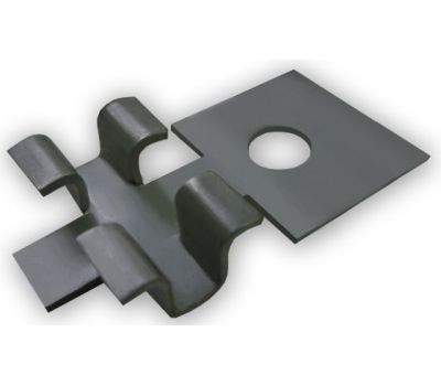 Клипса металлическая для планкена от производителя Россия по цене 20 р Клипса металлическая для планкена от производителя Россия по цене 20 р