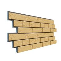 Фасадная термопанель Венецианский кирпич 20 мм - Жёлтый Фасадная термопанель Венецианский кирпич 20 мм - Жёлтый