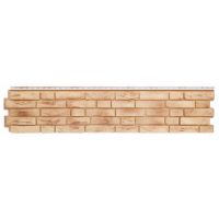 Фасадная панель Я Фасад Демидовский Кирпич Песок Фасадная панель Я Фасад Демидовский Кирпич Песок