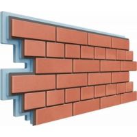 Фасадная термопанель Кирпич 40 мм - Красный Фасадная термопанель Кирпич 40 мм - Красный