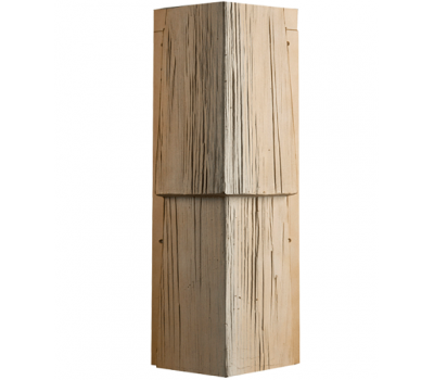 Угол Щепа дуб - Кедр от производителя Т-сайдинг по цене 380 р Угол Щепа дуб - Кедр от производителя Т-сайдинг по цене 380 р