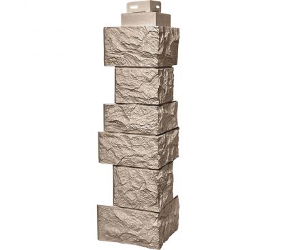 Угол наружный коллекция Дикий камень Песочный от производителя Fineber по цене 590 р Угол наружный коллекция Дикий камень Песочный от производителя Fineber по цене 590 р