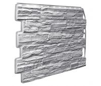 Фасадные панели Скол - Светло- серый Фасадные панели Скол - Светло- серый