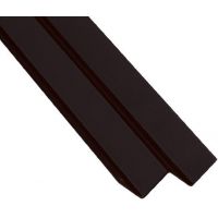 Внутренний симметричный угловой профиль RAL 8017 Внутренний симметричный угловой профиль RAL 8017