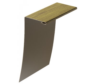 Околооконный профиль универсальный под дерево 89/254 мм Миндаль от производителя Docke по цене 1 800 р Околооконный профиль универсальный под дерево 89/254 мм Миндаль от производителя Docke по цене 1 800 р