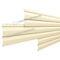 Металлический сайдинг МП СК-14х226 (ПЭ-01-1015-0.45) Светлая слоновая кость Металлический сайдинг МП СК-14х226 (ПЭ-01-1015-0.45) Светлая слоновая кость