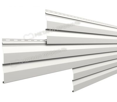 Металлический сайдинг МП СК-14х226 (PURMAN-20-9010-0.5) Чистый белый от производителя Металл Профиль по цене 1 550 р Металлический сайдинг МП СК-14х226 (PURMAN-20-9010-0.5) Чистый белый от производителя Металл Профиль по цене 1 550 р