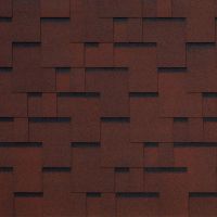 Гибкая черепица SAN REMO rosso 402 Гибкая черепица SAN REMO rosso 402