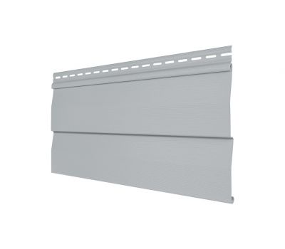 Виниловый сайдинг - Корабельный брус, Серый от производителя  Tecos по цене 478 р