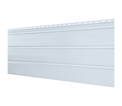 Софит Классический, перфорация по центру Белый от производителя Ю-Пласт по цене 597 р Софит Классический, перфорация по центру Белый от производителя Ю-Пласт по цене 597 р