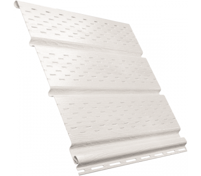 Софит с полной перфорацией Белый от производителя Ю-Пласт по цене 597 р Софит с полной перфорацией Белый от производителя Ю-Пласт по цене 597 р