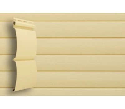 Виниловый сайдинг классик D4.8 Блокхаус - Ванильный от производителя Grand Line по цене 373 р Виниловый сайдинг классик D4.8 Блокхаус - Ванильный от производителя Grand Line по цене 373 р