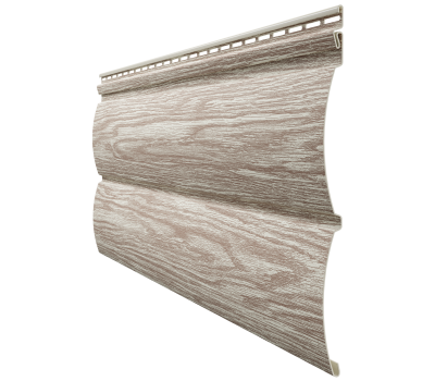 Виниловый сайдинг - серия LUX Блок-Хаус D4,7T,( под бревно) Орех от производителя Docke по цене 525 р Виниловый сайдинг - серия LUX Блок-Хаус D4,7T,( под бревно) Орех от производителя Docke по цене 525 р