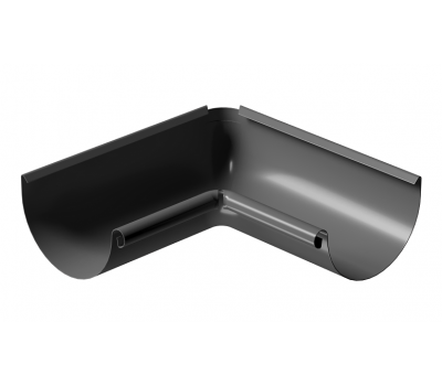 Угол внутренний 90° D125 ГРАФИТ (RAL 7024) от производителя Docke по цене 1 815 р Угол внутренний 90° D125 ГРАФИТ (RAL 7024) от производителя Docke по цене 1 815 р