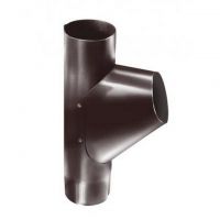 Тройник трубы Коричневый (RAL 8017) Тройник трубы Коричневый (RAL 8017)