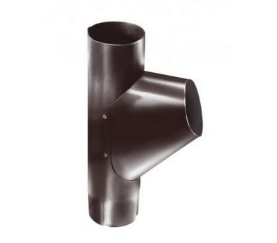 Тройник трубы Коричневый (RAL 8017) от производителя Grand Line по цене 3 090 р Тройник трубы Коричневый (RAL 8017) от производителя Grand Line по цене 3 090 р