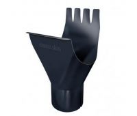 Воронка водосточная Серый (RAL 7024) Воронка водосточная Серый (RAL 7024)