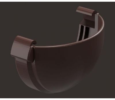 Заглушка желоба Шоколад от производителя Docke по цене 190 р Заглушка желоба Шоколад от производителя Docke по цене 190 р